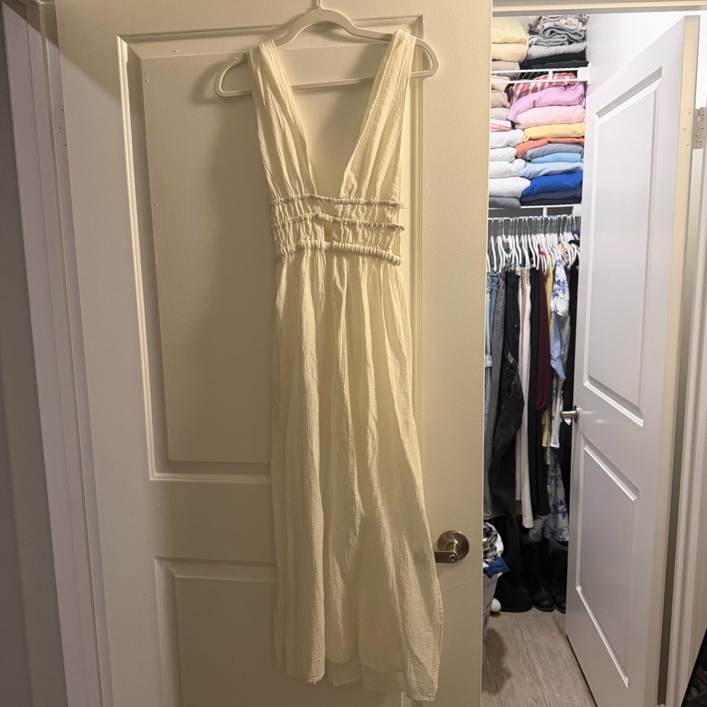 L*Space Cream Maxi Dress